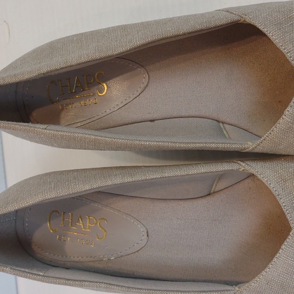 Chaps Women's Dakoba Linen Open Toe Espadrille Wedge - Picture 6 of 11